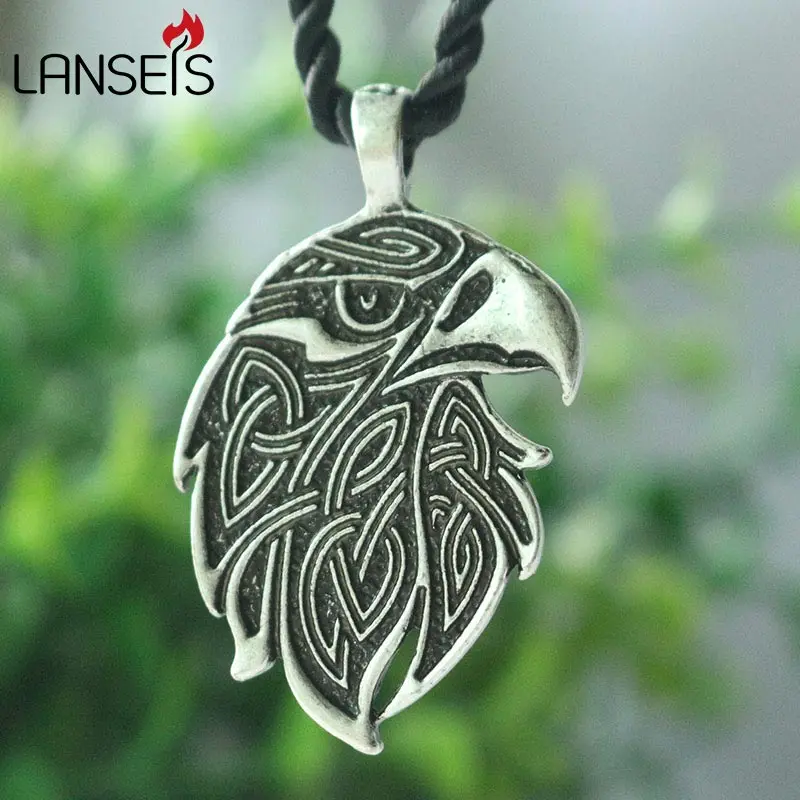 1 шт. подвеска в виде орла этническая хищная птица амулет узел. Бронза. Окисленное