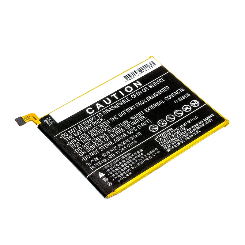 Аккумулятор Cameron Sino для ZTE Blade V8 BV0800 2700 мАч Li3927T44P8h786035 | Мобильные телефоны и