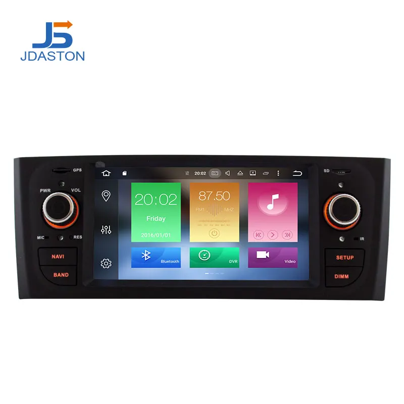 JDASTON Android 8 0 автомобильное радио для Fiat PUNTO 2005 2009 fiat Linea 2007 2011 Восьмиядерный 4G + 32G