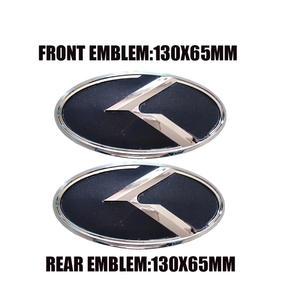

Black Carbon Fiber K Flight Logo Sticker Set Hood Trunk Wheel Cap Horn Badge For KIA Forte Ceed Cerato Koup 2009-2013