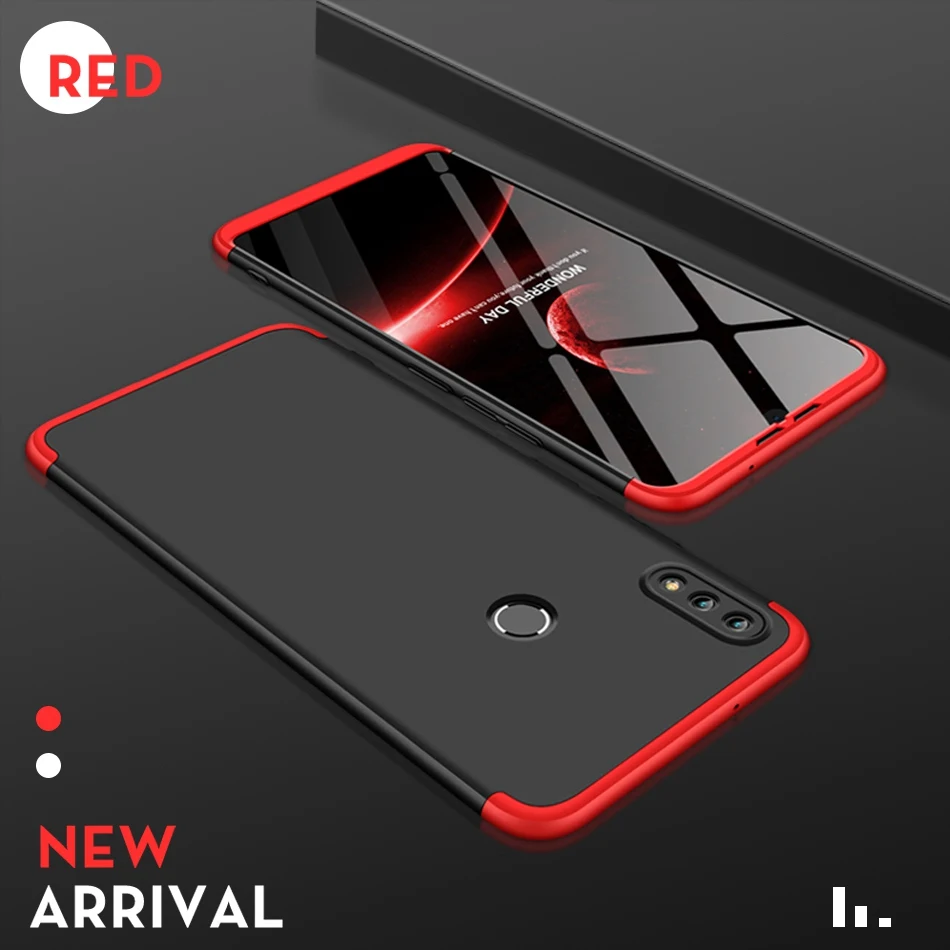 Phone Case For Huawei Mate 20 lite 360 Cover Honor 8X Max Coque P20 Pro 9 Lite Play Note 10 Nova 3i 7A 7X Y6 V20 8C | Мобильные