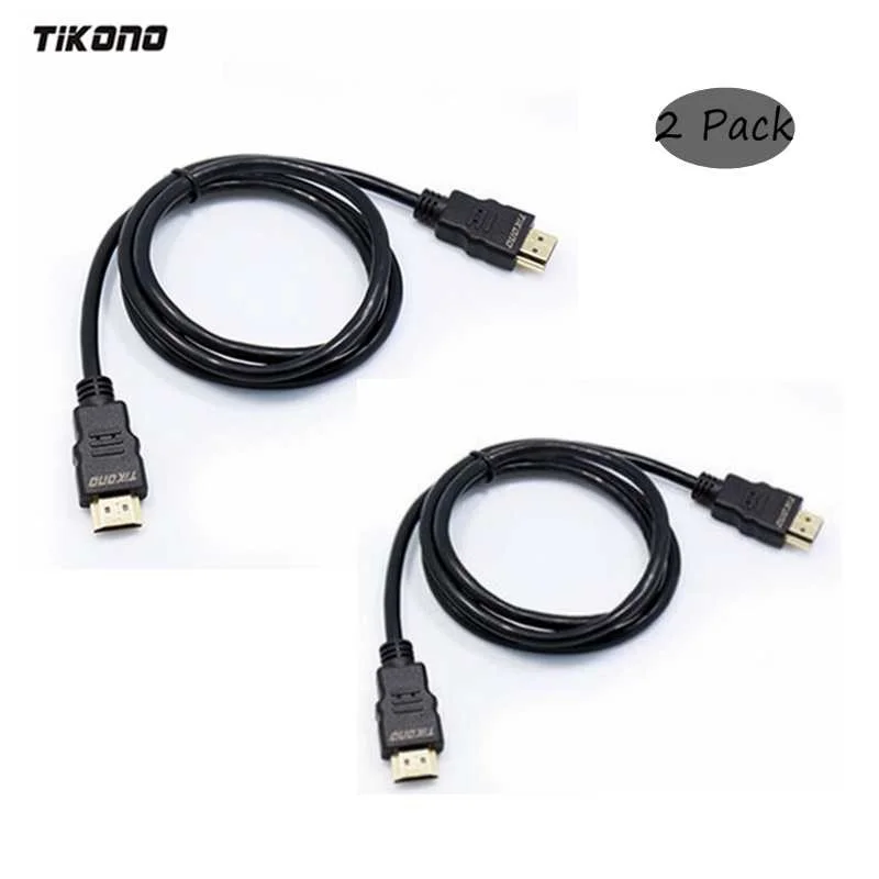(2 комплекта) Кабель HDMI кабель Папа папа HD 1080P Высокоскоростной позолоченный