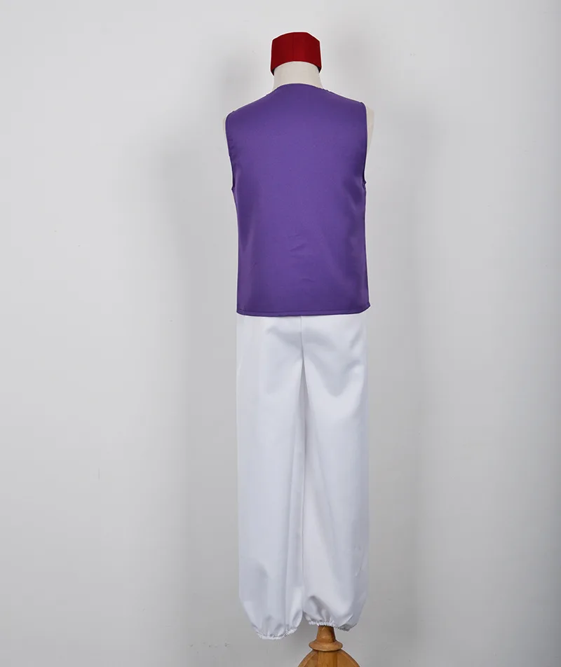 Аладдин лампа Косплей Костюм Принца Алладина костюм ткань с жилетом шляпа пояс