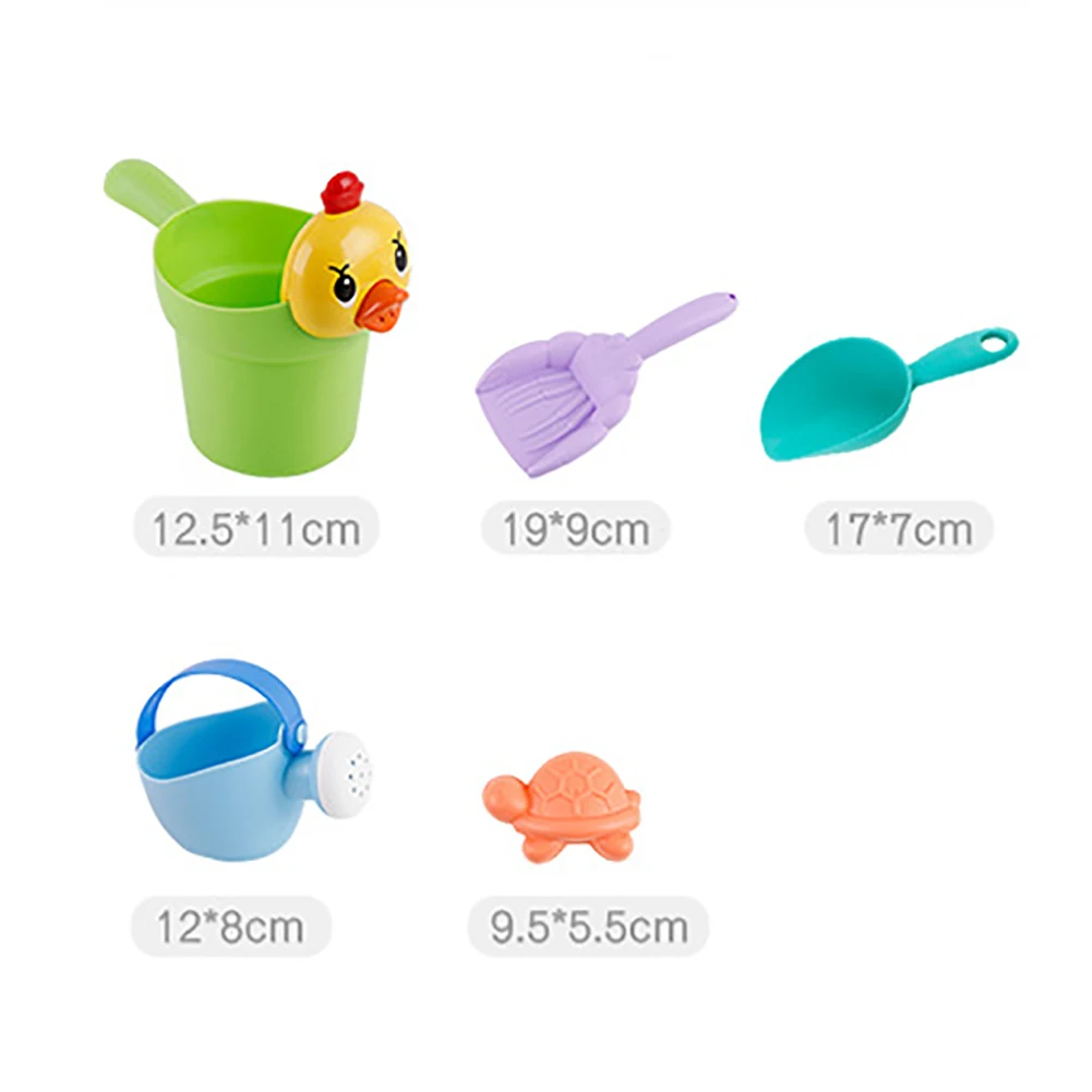 5 штук пляжные игрушки набор для песка аксессуары песочницы Лейка Открытый ванна