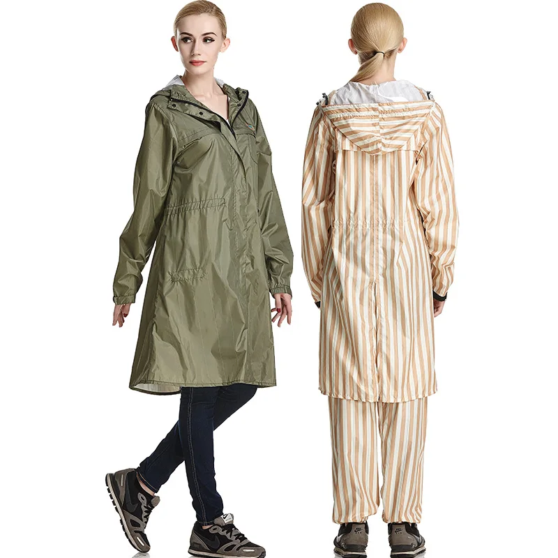 Непромокаемый плащ QIAN Женский/Мужской пончо портативное непромокаемое