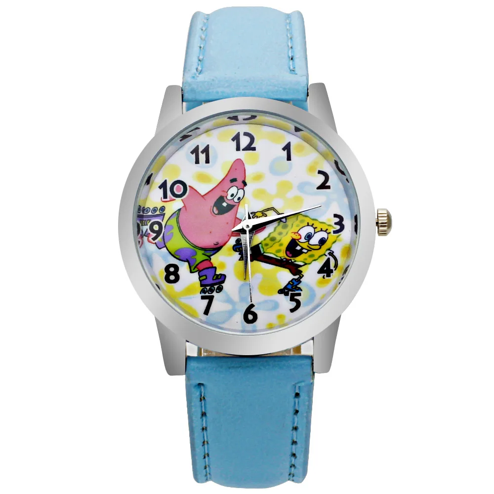 Часы Бесплатная доставка 10 шт. мультфильм прекрасные дети Обувь для девочек