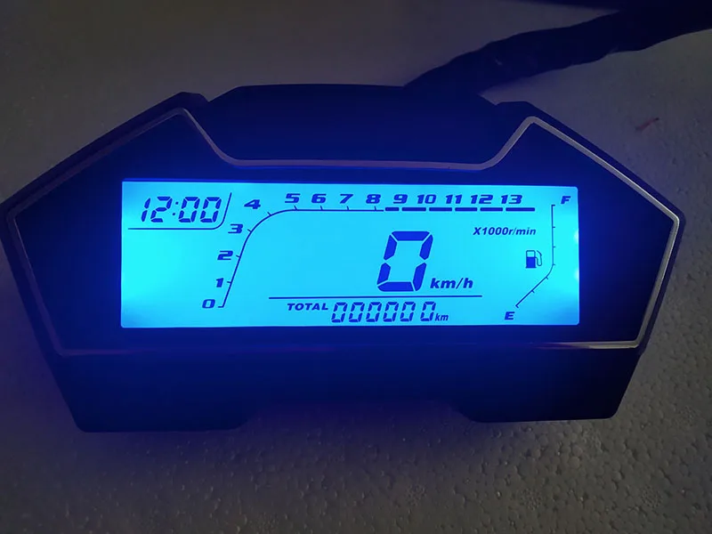 TKOSM цифровой светильник ЖК-дисплей скоростной одометр тахометр регулируемая