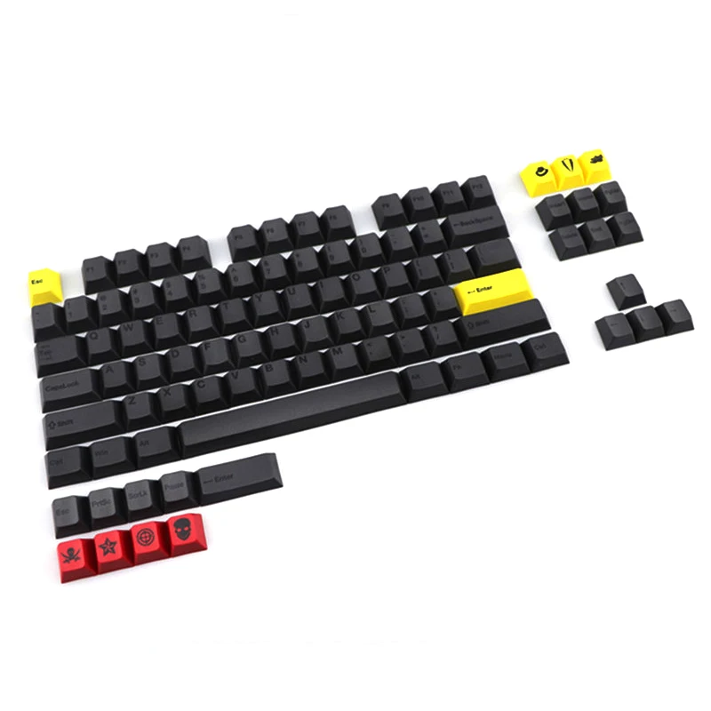PBT краситель подложка keycap 94 ключа Вишневый профиль для механической игровой