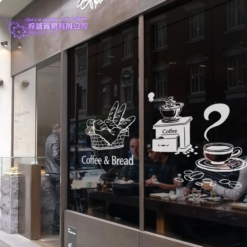 

Coffee Sticker Food Legislature Decal Cafe Poster Vinyl Art Wall Decals Pegatina Quadro Parede Decor Mural Coffee Sticker