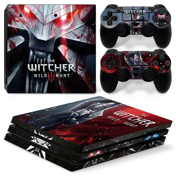 Виниловые наклейки на кожу для sony PS4 Pro консоли и 2 контроллеры наклейки игровых аксессуаров кожи Стикеры - Цвет: TN-P4PRO-1116