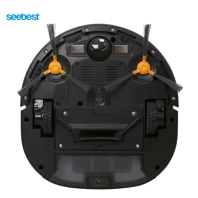 F780 Seebest F780/F780A Роботизированный пылесос с большим баком для воды, гироскоп навигации, график времени, V прокатки щетки для ковров - Цвет: F780