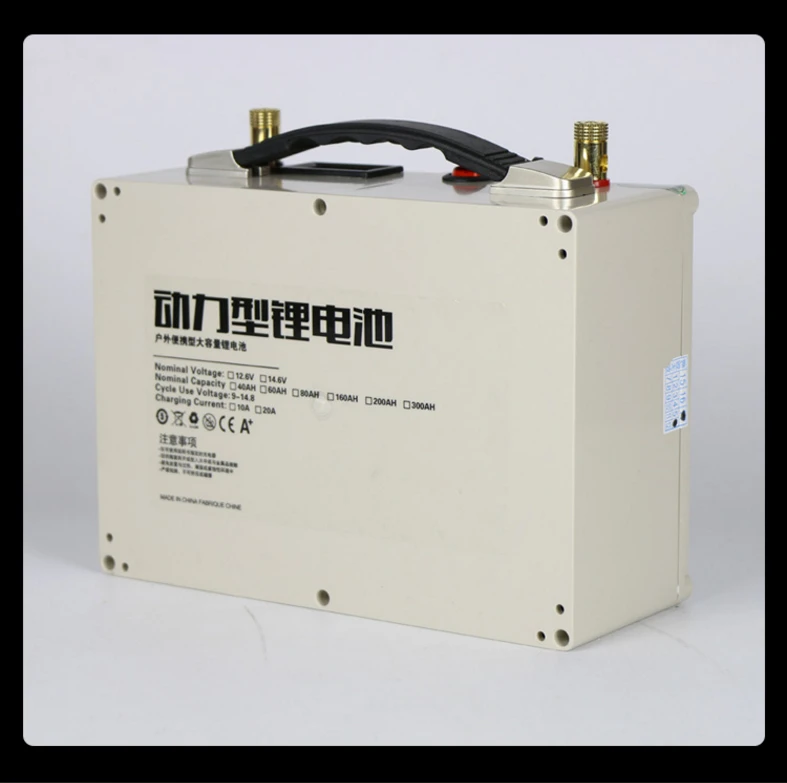 Большой поток энергии 12V 12 6 V 80AH 300AH литий ионный полимер Батарея на использование