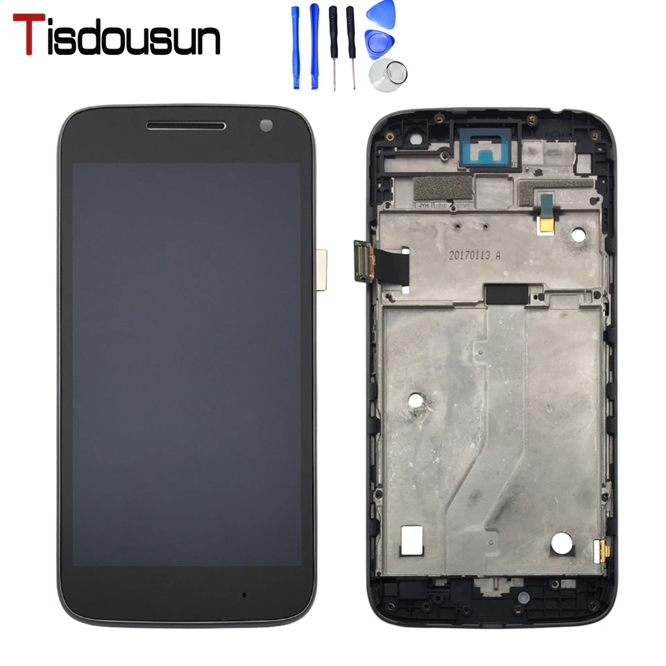5 0 дюймов для Motorola Moto G4 Play Xt1603 Xt1601 ЖК дисплей с сенсорным стеклом дигитайзер Рамка