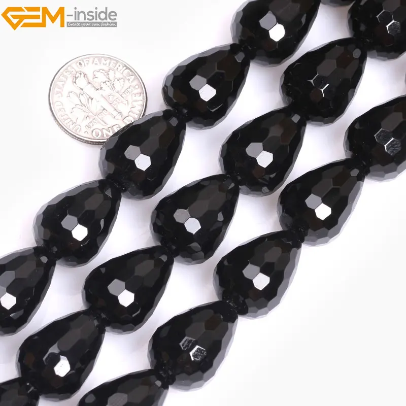 Бусины из черного агата 10 14 мм 15 дюймов|black agate beads|beads for jewelry makingagate beads |
