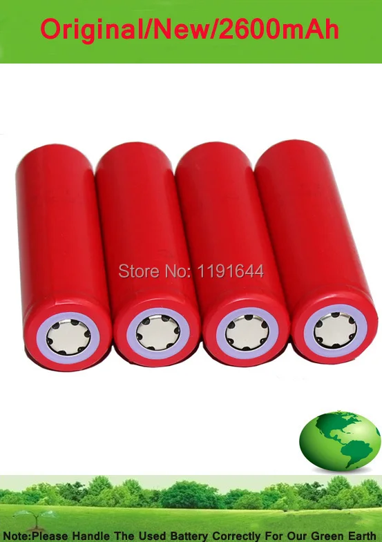 5PCS/LOT Original 3.7V 18650 UR18650ZY Flashlight Battery For Sanyo | Электроника