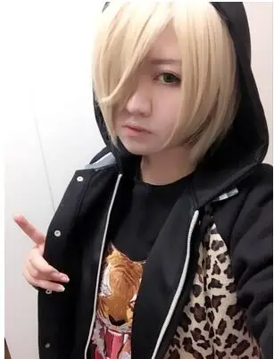 Ури! Мужской костюм для косплея on Ice Plisetsky Yuri Спортивная футболка школьная форма