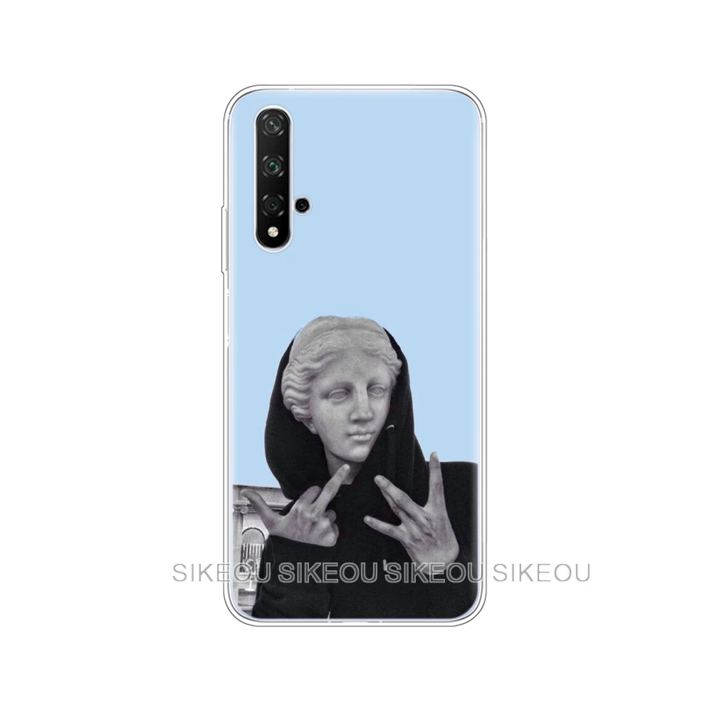 34642 Чехол на Honor 20, силиконовый чехол на заднюю панель, чехол для телефона huawei Honor 20 Pro Lite Honor20 YAL-L21 YAL-L41, роскошный мультяшный рисунок - Цвет: 34642