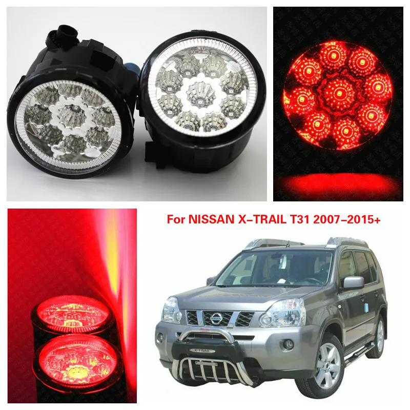 2016 Специальное Предложение Бросился Противотуманных Фар Для Nissan X trail T31 2007 2015 +