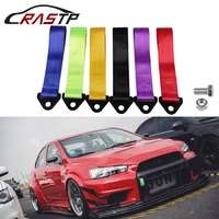 rastp universal towing rope racing car tow eye strap tow strap bumper trailer high strength nylon tow ropes rs bag013a