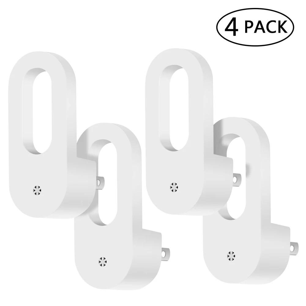 Свет Сенсор Управление ночник мини ЕС США Plug Новинка квадратный Спальня лампа