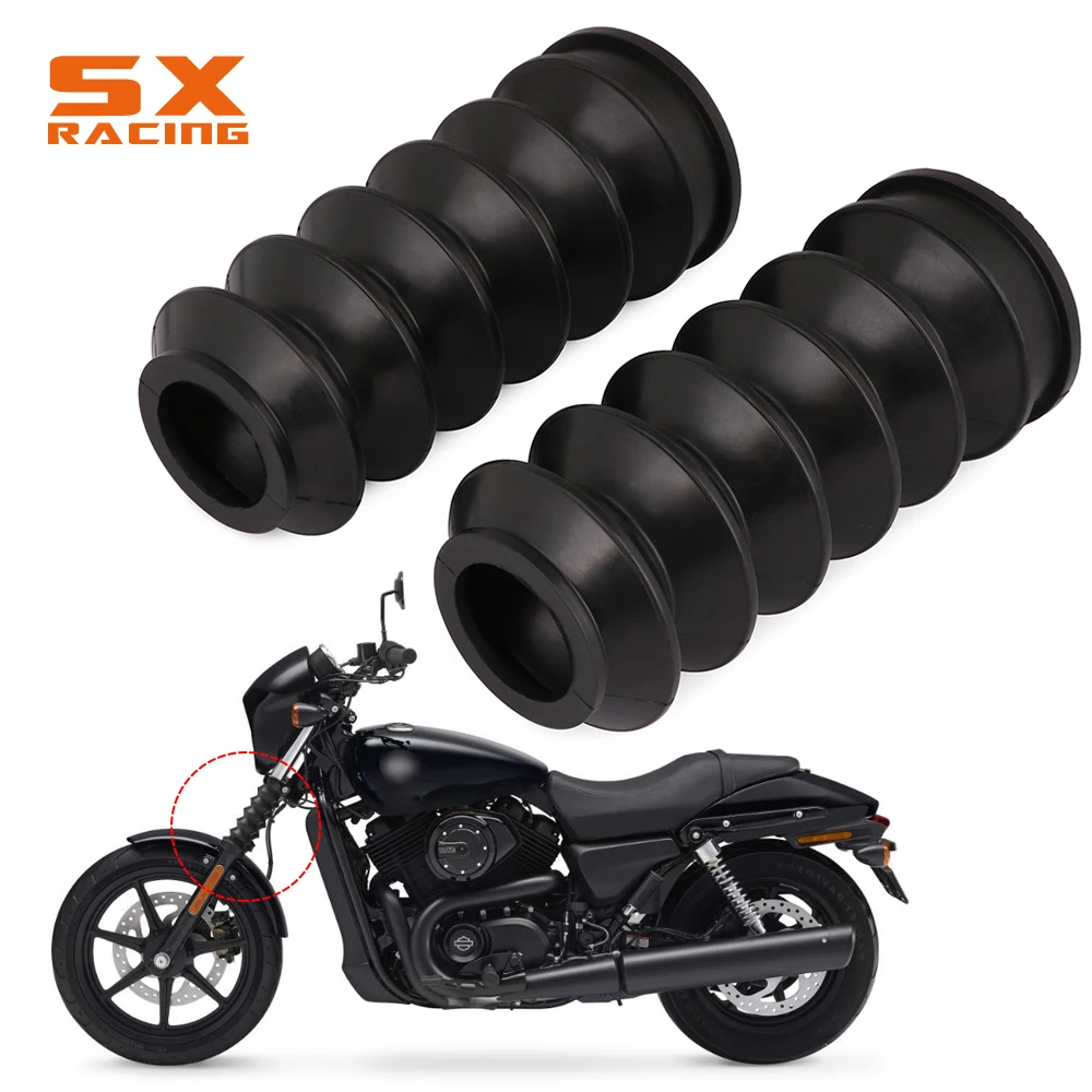 Мотоциклетная черная крышка вилки гетры ботинки женская защита для Harley Davidson Street