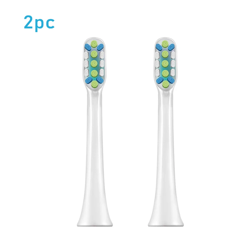 2pcswhite 2/3 шт. Замена Зубная щётка головка для SOOCAS/Xiaomi Mijia SOOCARE X3 Электрический Зубная щётка головы Уход за зубами инструмент Зубная щётка головы - Цвет: 2pcswhite