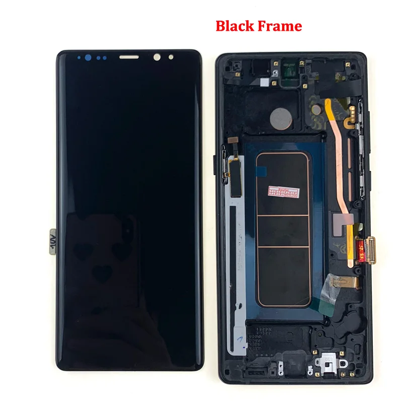 N950 AMOLED ЖК-дисплей для SAMSUNG Galaxy Note 8 дисплей сенсорный экран дигитайзер с рамкой