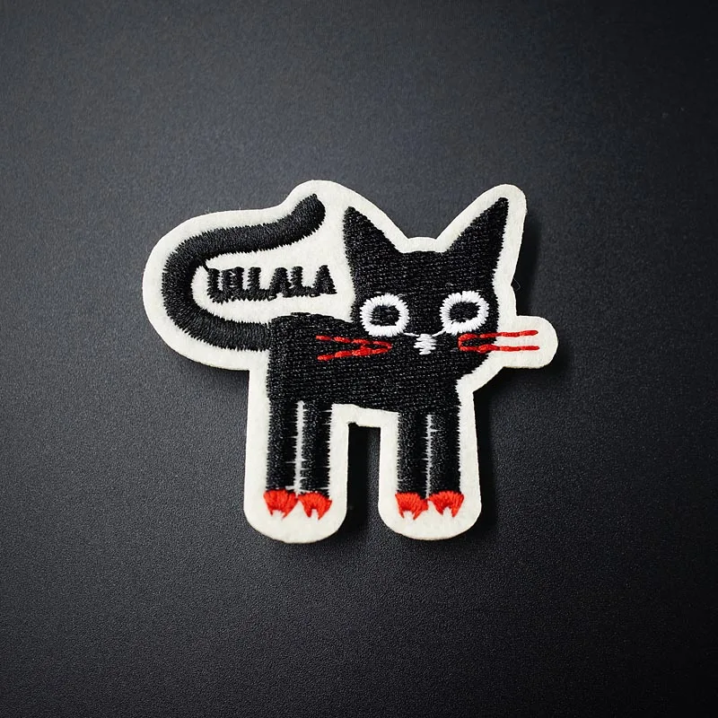 Значки для одежды Cat (Размер: 5 2x4 см) DIY нашивки украшения швейные значки с