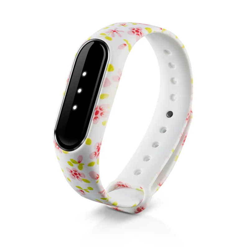 Сменный ремешок для Xiaomi Mi Band 2 MiBand Силиконовые Браслеты Для Бега Фитнес Спорт