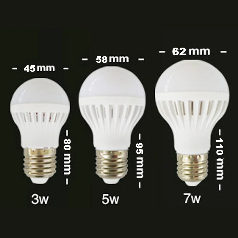 Светодиодная лампа 2835 SMD 5730 110 В 220 светодиодная белые теплые светодиодные лампы