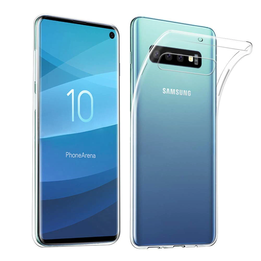 ТПУ чехол для Samsung Galaxy S10 Plus силиконовый lite S10E прозрачный защитный телефона