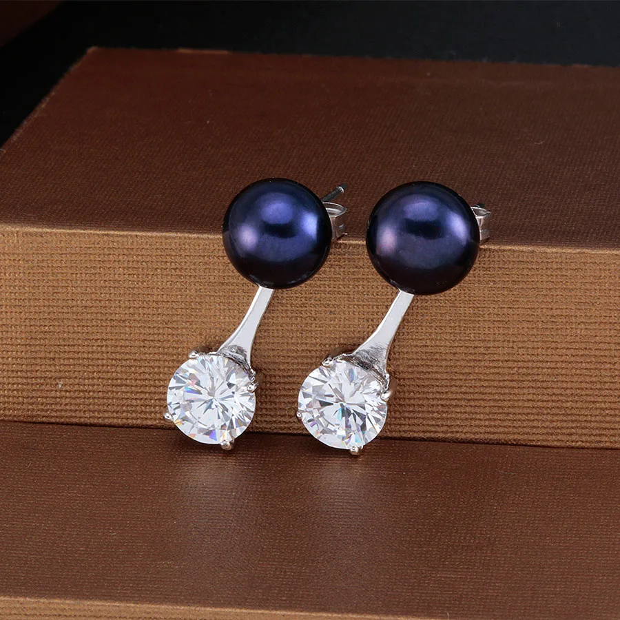 VEAMOR 2017 Популярные Модные жемчужные серьги 100% гипоаллергенные с белым