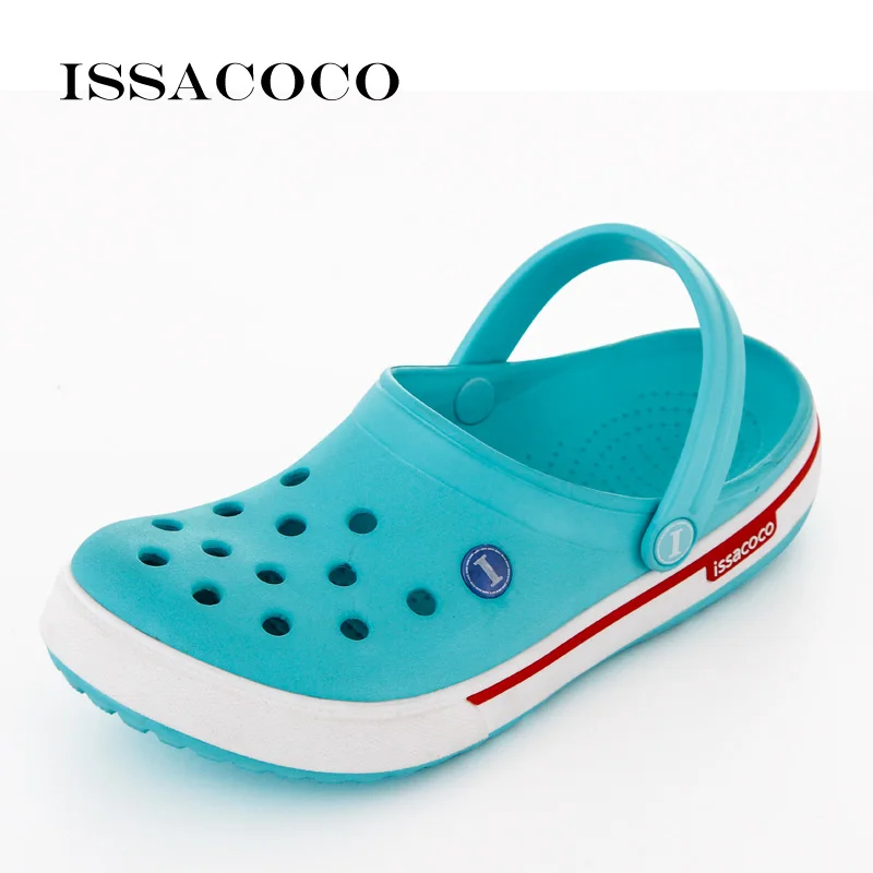 Сандалии ISSACOCO женские на платформе модные пляжные босоножки плоская подошва