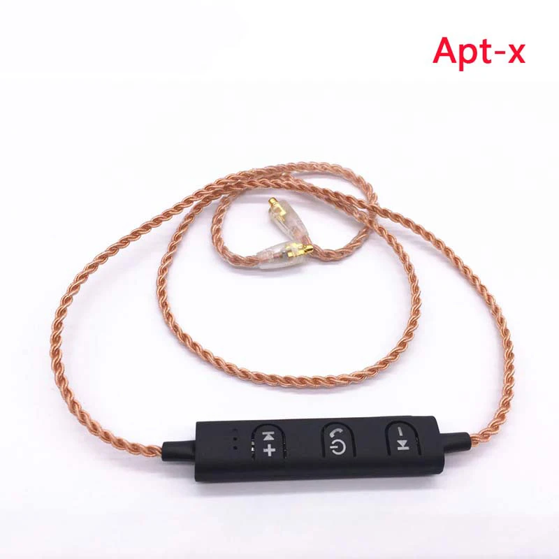 APT X MMCX Bluetooth кабель для Sennheiser ie80 ie8I IE8 Для Shure SE215 SE535 SE846 наушников TF10 TF15 A2DC 0 78 мм
