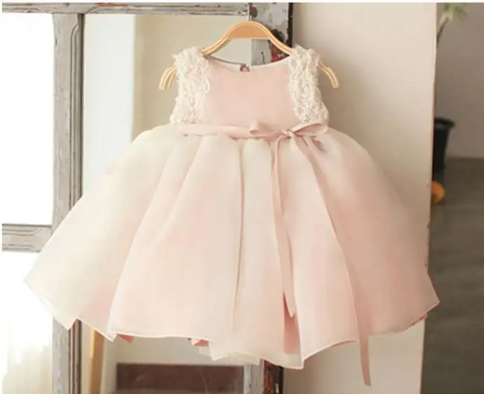 Элегантное платье на день рождения для маленьких девочек платья с цветами