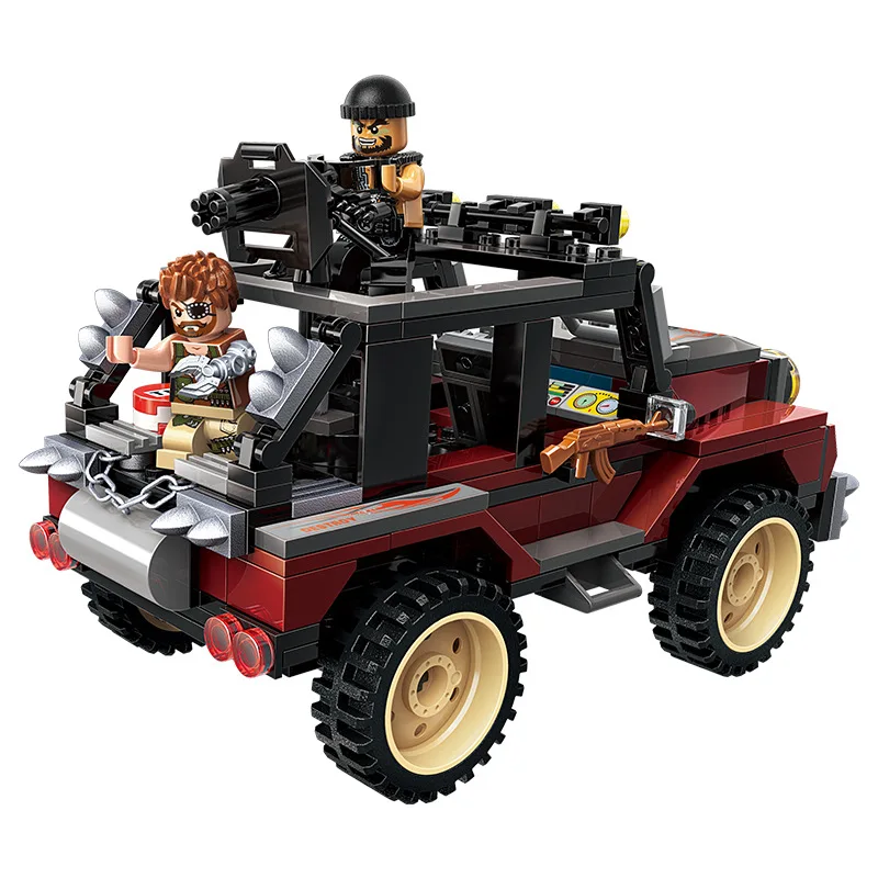 307 шт детские строительные блоки игрушки Совместимые с Legoingly city Sniper savage jeep Thunder