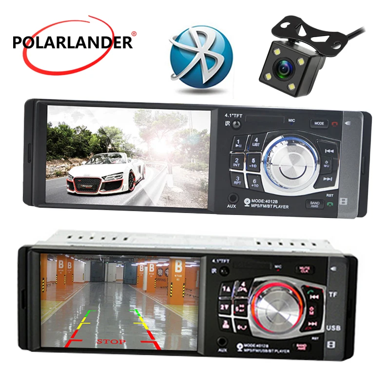 4 1 дюйма TFT экран Авторадио Авто Аудио Радио Стерео Bluetooth Din SD/USB MP4/MP5 плеер радио