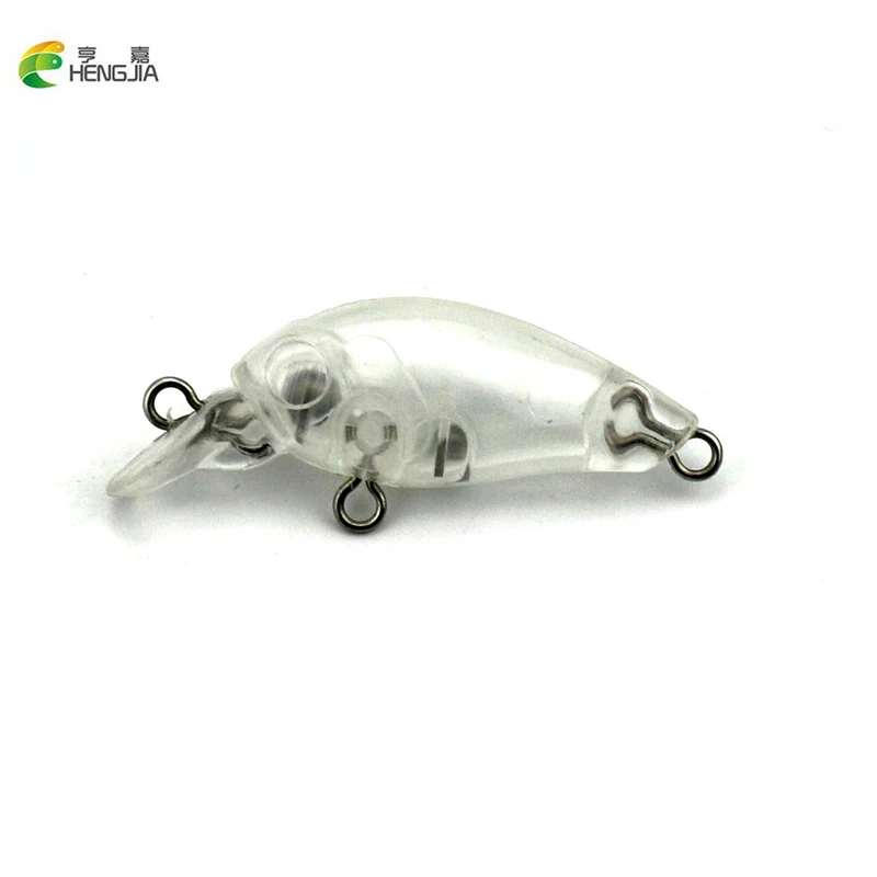 100 шт. 3 г 4 7 см неокрашенные приманки Crankbait Iscas Artificiais ABS пластиковая жесткая