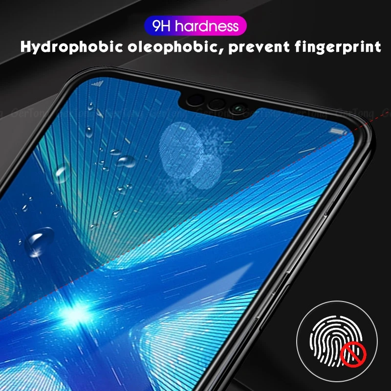 Защитное стекло для экрана 5D D для huawei Nova 4 4e 3 3i, закаленное стекло для Honor 7C 7A Pro 8C 8S 8X View 20 10 Lite