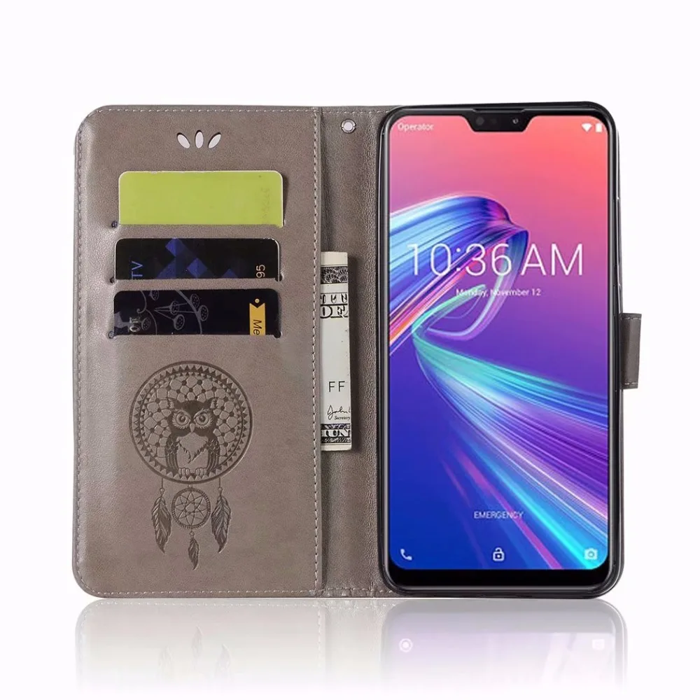 Чехол для Asus Zenfone Max Pro (M2) ZB631KL чехол телефона ZB631 KL модный кожаный с откидной