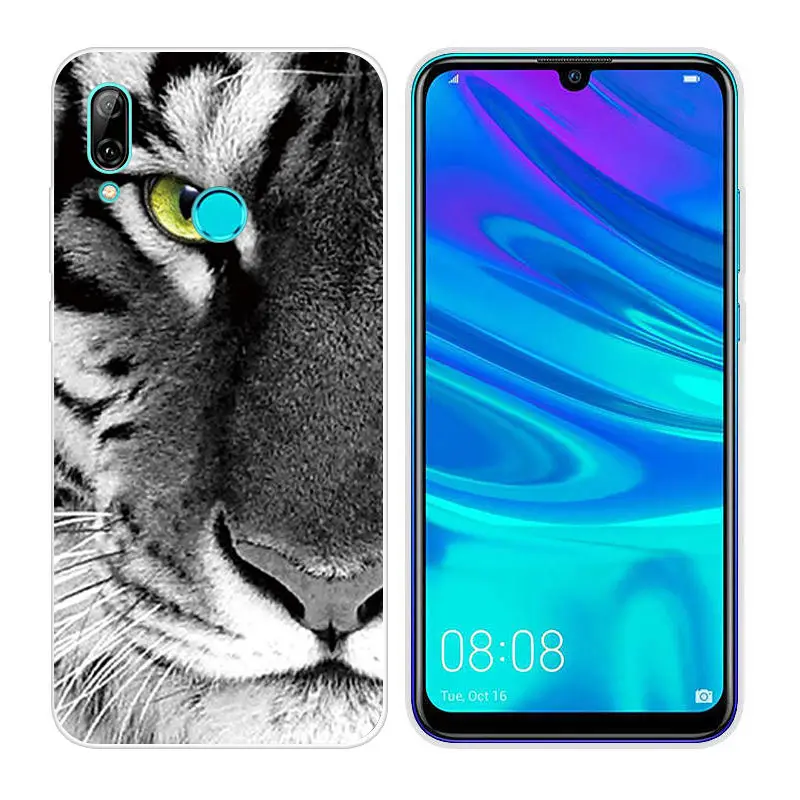 12 Силиконовые чехлы Arvin для huawei P Smart, мягкий прозрачный ТПУ чехол для телефона P Smart, 6,21 дюймов, чехол с рисунком, сумка - Цвет: 12