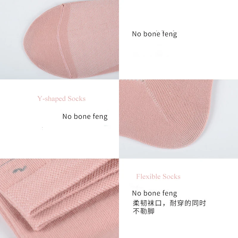 USKINCARE 5 пар Симпатичные сапоги до колена однотонные носки Для женщин Harajuku милые