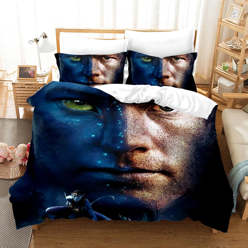 Avatar 3D bedding set Duvet Covers Pillowcases Transformers Optimus Prime Bumblebee comforter bedding sets bedclothes bed linen