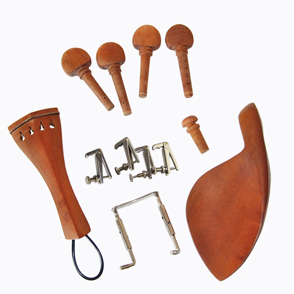 Набор аксессуаров для акустической скрипки Jujube Wood 4/4 включая подставку фарфора