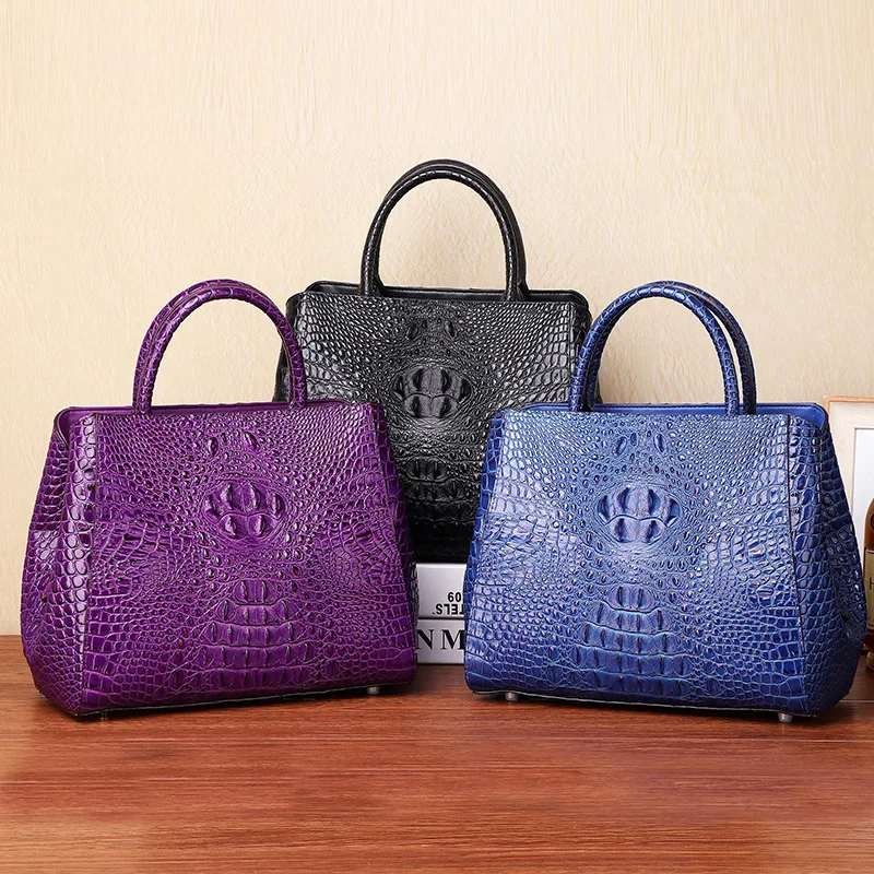 Женская модная сумка из натуральной коровьей кожи женская тисненой аллигатора