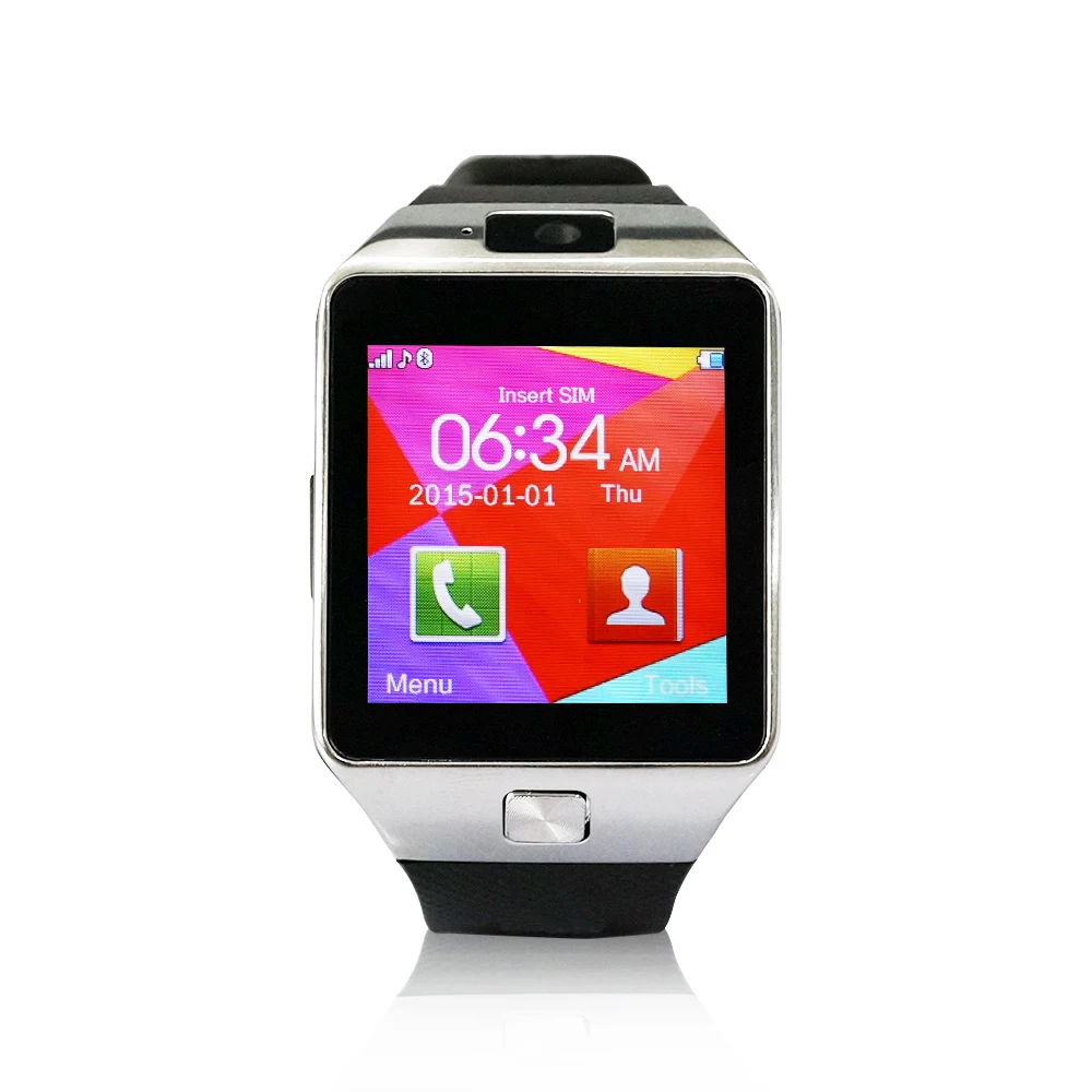 Yuntab Новый SW01 Smart Watch 1.54 дюймовый сенсорный экран фитнес браслеты Bluetooth 3.0 Поддержка