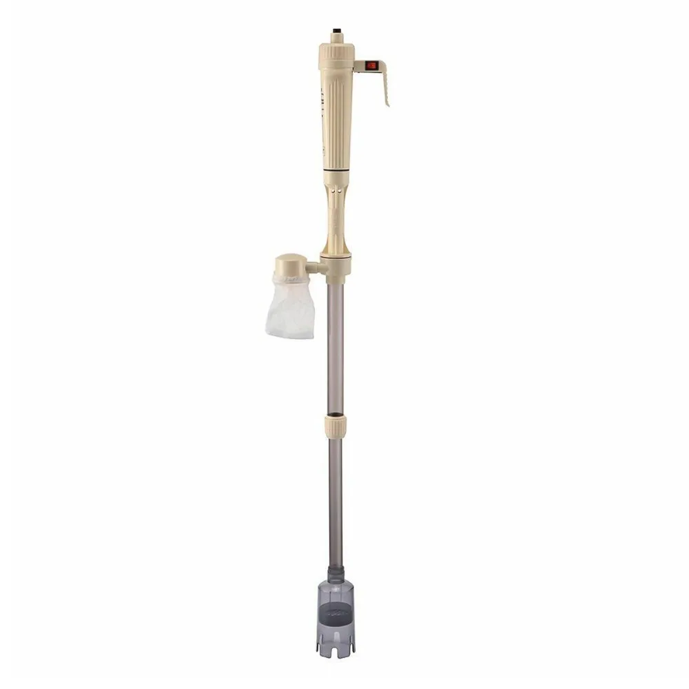 

Electric Aquarium Siphon Cleaner Aquarium Fish Tank Vacuum Cleaner Siphon Pump Water Filter Tool For Gravel And Sand