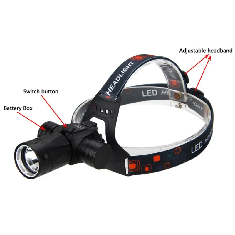 Подводный фонарь XM L T6 6000 лм светодиодный м|headlamp led|diving headlightlumen xm-l t6 |
