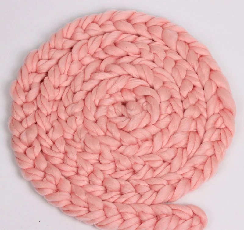 14 цветов реквизит для фотосъемки новорожденных ручное вязание Детское покрывало