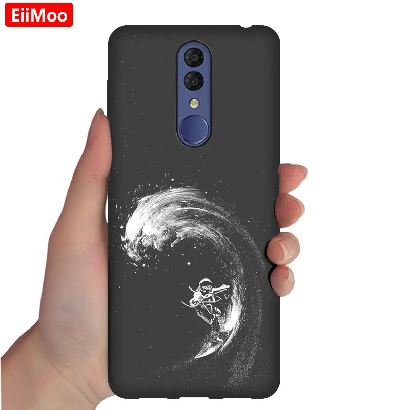 EiiMoo Мягкий ТПУ силиконовый чехол для Alcatel 3 чехол 5053Y 5053D 5053K мультяшный чехол для задней панели телефона для Alcatel 3 чехол - Цвет: 4